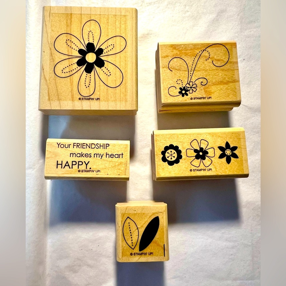 Special Edition Retired Stampin Up Rubber Stamps